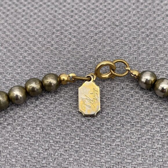 Designed by Paula Ball Beaded Necklace Multicolor Spring Ring Closure 21 Inch - Picture 5 of 6